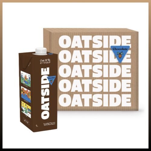 Oatside Chocolate Oat Milk 1 Carton (6x1L)